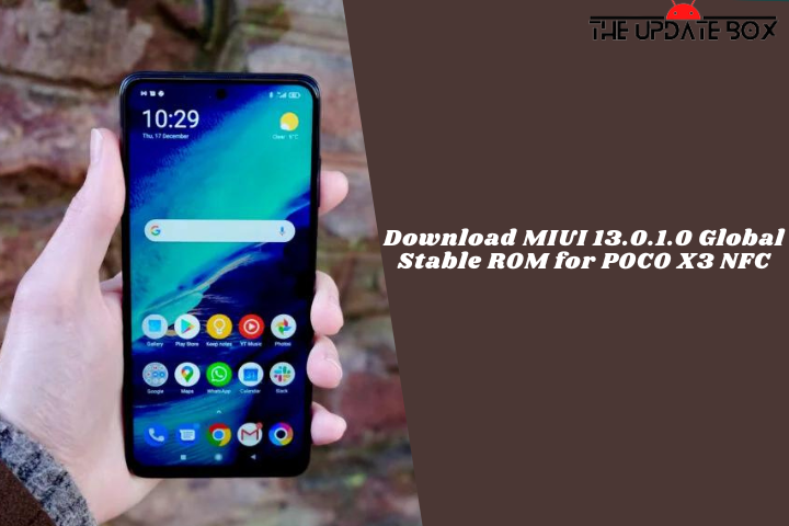 Download MIUI 13.0.1.0 Global Stable ROM for POCO X3 NFC