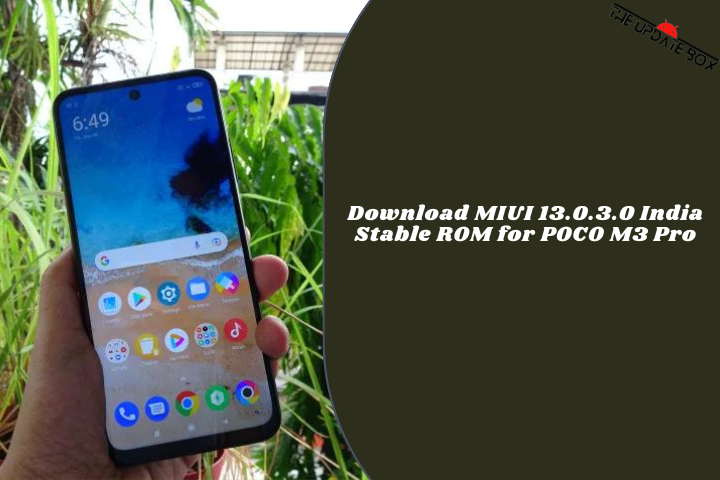 Download MIUI 13.0.3.0 India Stable ROM for POCO M3 Pro