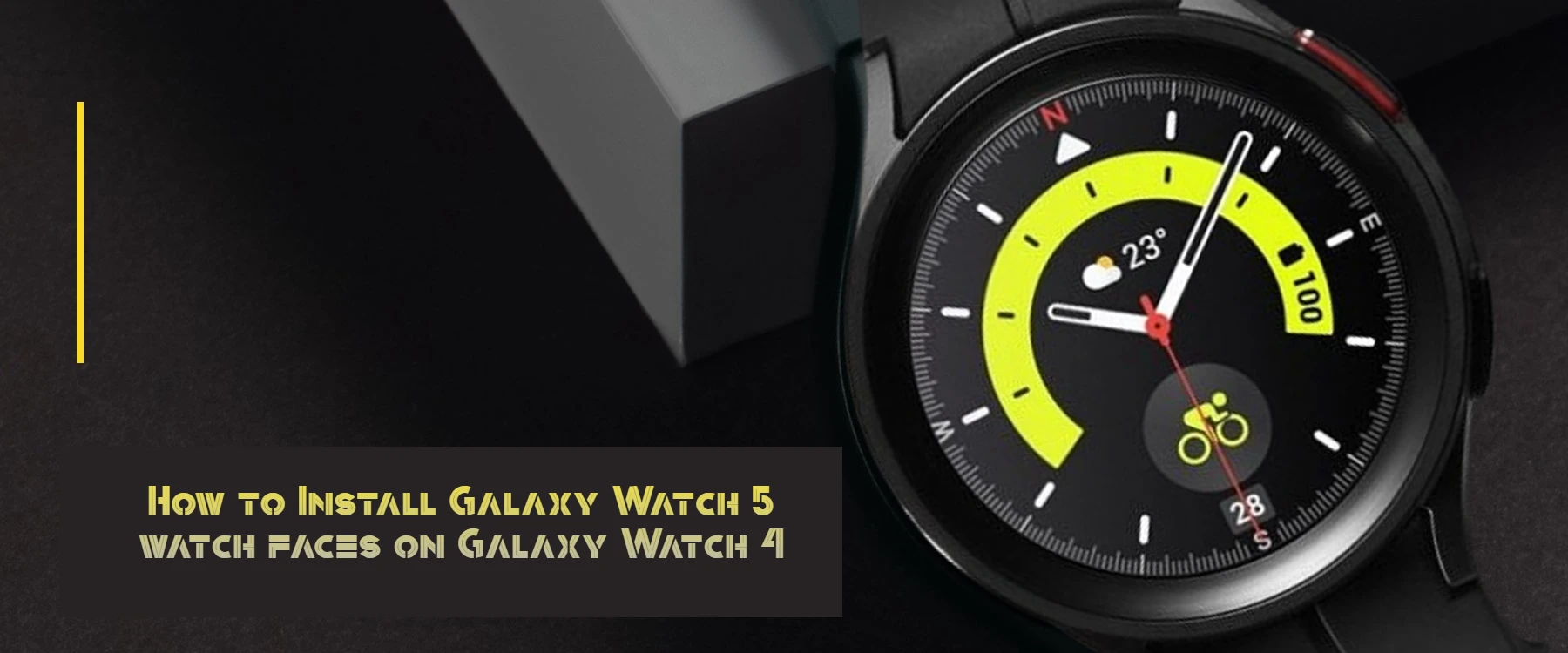 How to Install Galaxy Watch 5 watch faces on Galaxy Watch 4