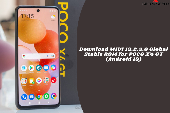 Download MIUI 13.2.5.0 Global Stable ROM for POCO X4 GT (Android 13)