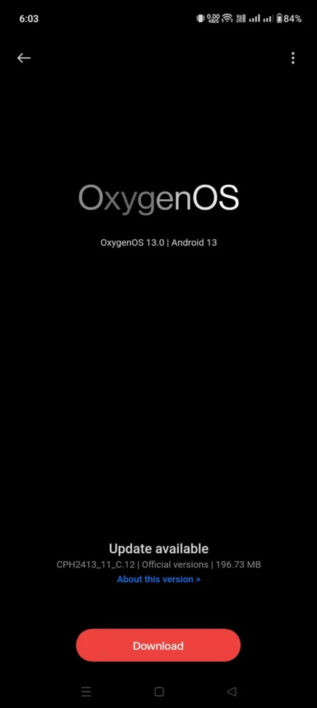 OxygenOS 13 C.12 for the OnePlus 10T