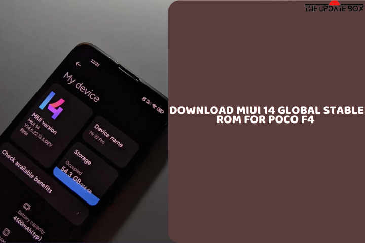 Download MIUI 14 Global Stable ROM for POCO F4 