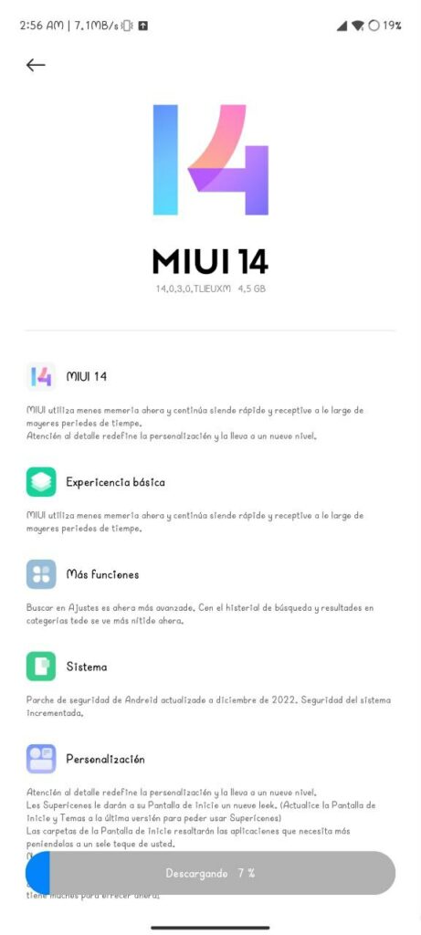 MIUI 14 update for Xiaomi 12 Lite