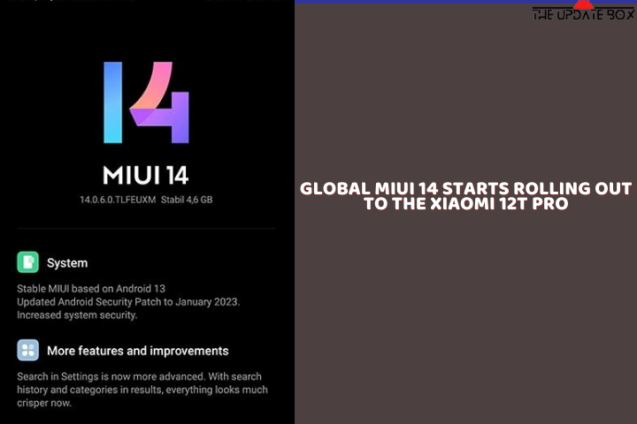 Global MIUI 14 starts rolling out to the Xiaomi 12T Pro